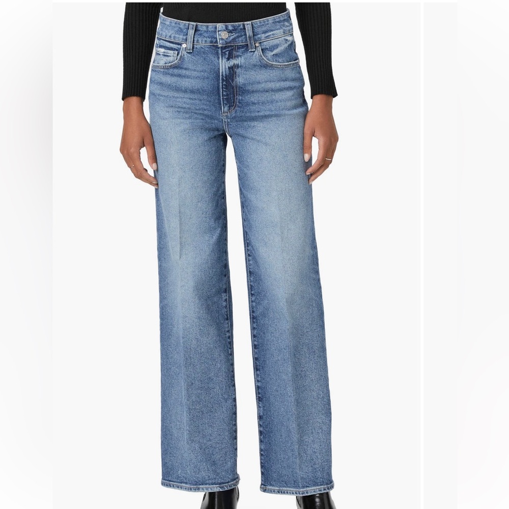 PAIGE Sasha Wide Leg Jeans